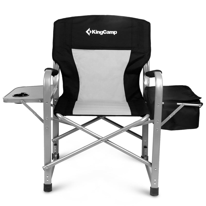 Load image into Gallery viewer, KingCamp Camping Directors Chair with Cooler Bag and Side Table