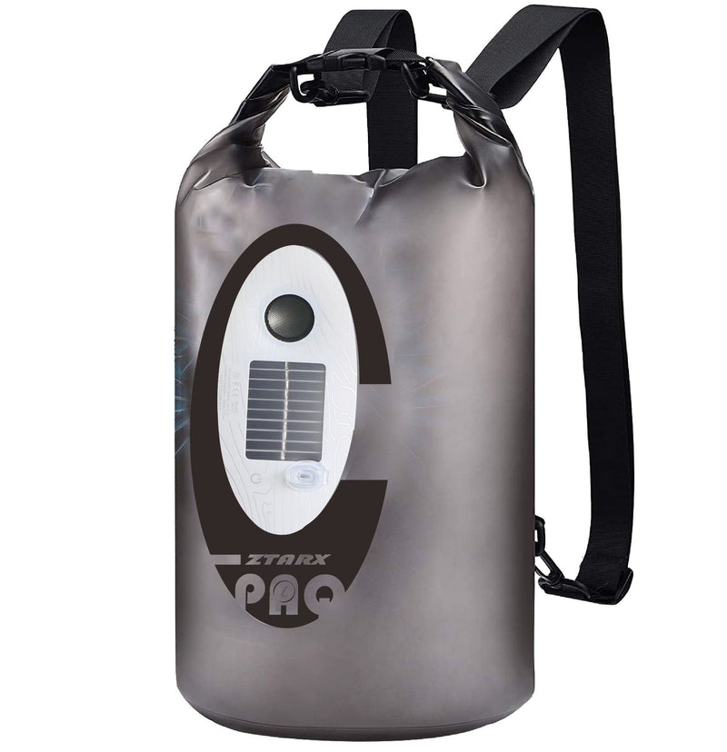 Load image into Gallery viewer, KinWild Dry Bag Waterproof with Solar Bluetooth Speaker &amp; Light
