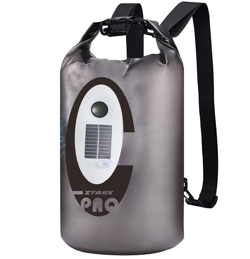 Load image into Gallery viewer, KinWild Dry Bag Waterproof with Solar Bluetooth Speaker & Light
