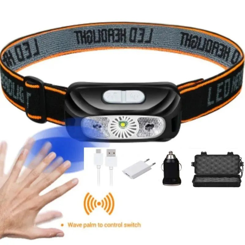 Load image into Gallery viewer, 6000Lm Rechargeable Headlamps