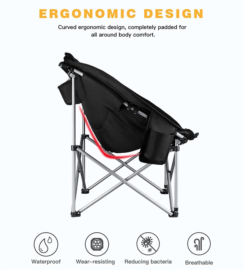 Load image into Gallery viewer, KingCamp Saucer Chair Camping Chair