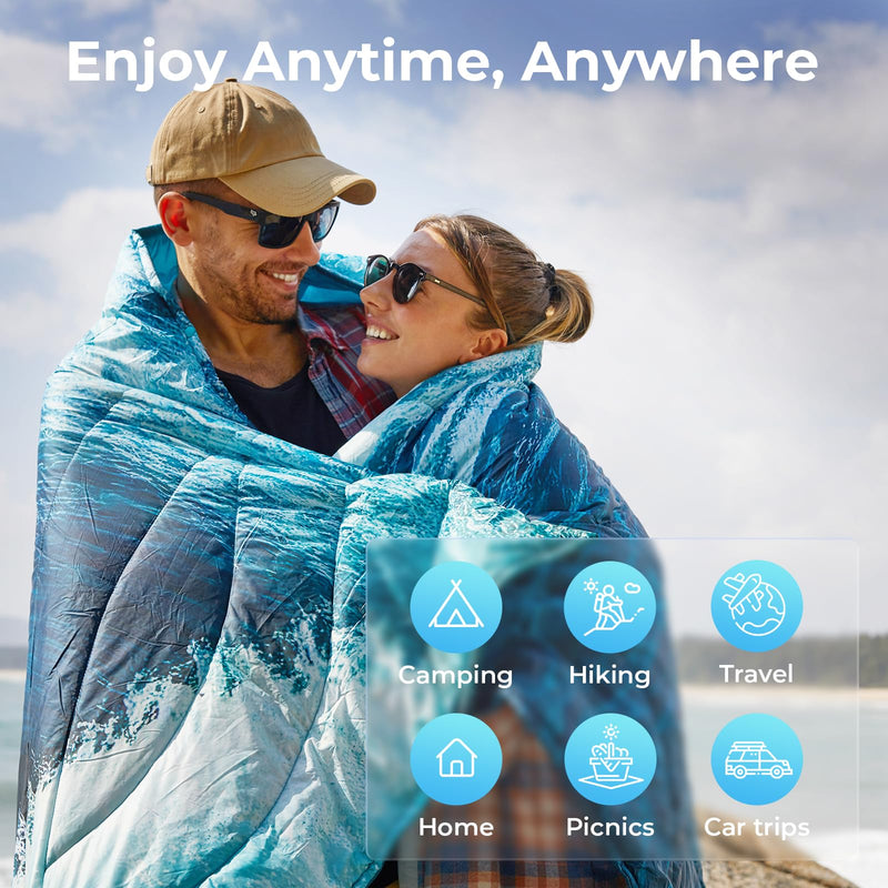 Load image into Gallery viewer, KingCamp BLANKET SMART 150 XL Lightweight Camping Blanket