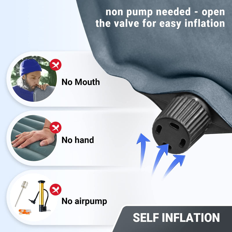 Laden Sie das Bild in Galerie -Viewer, KingCamp Classic Light Sing Self-inflating Sleeping Pad