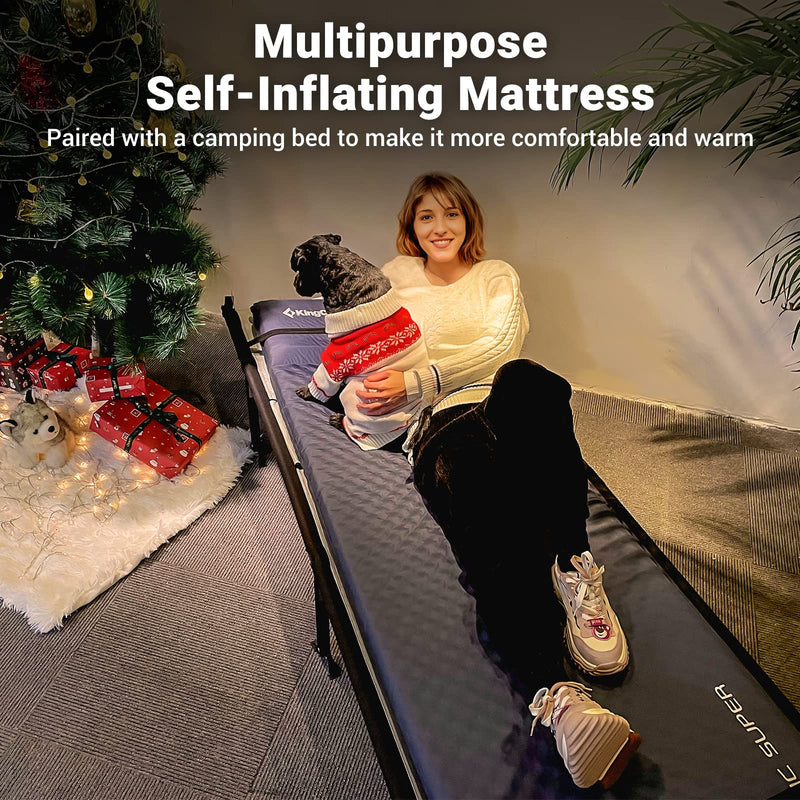 Laden Sie das Bild in Galerie -Viewer, KingCamp Classic Light Sing Self-inflating Sleeping Mattress