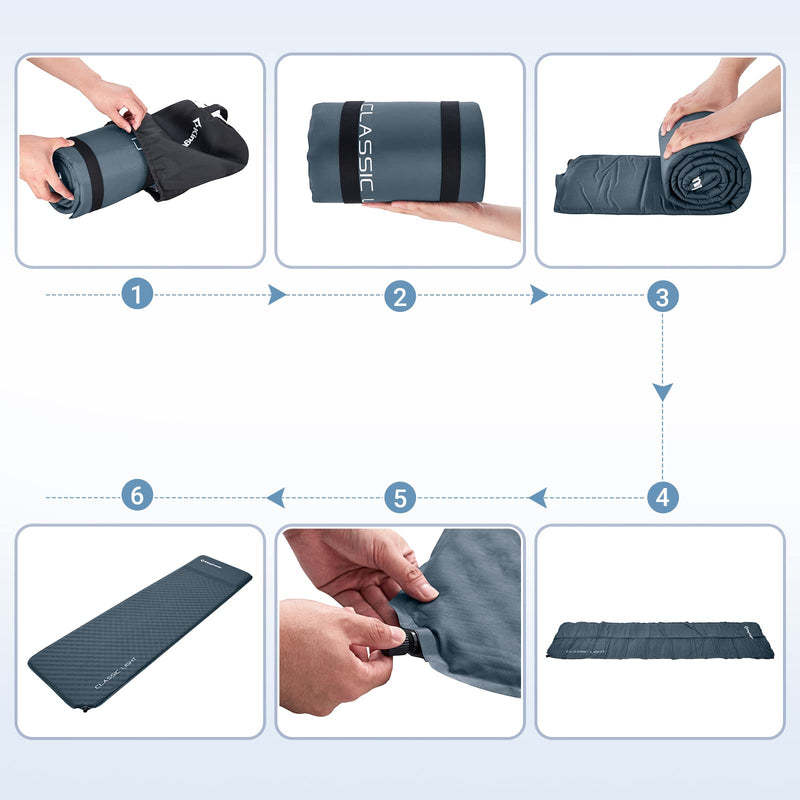 Laden Sie das Bild in Galerie -Viewer, KingCamp Classic Light Sing Self-inflating Sleeping Pad