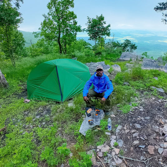 ATEPA Ultralight 1-Person Backpacking Tent for Hiking, Bikepacking & Motorcycle Camping