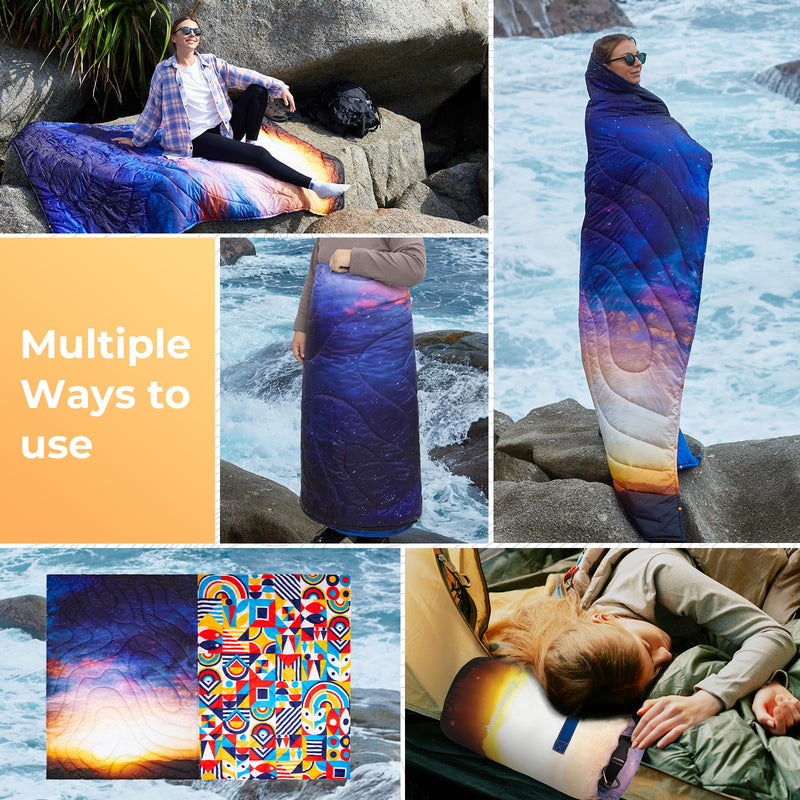 Load image into Gallery viewer, KingCamp BLANKET SMART 150 XL Lightweight Camping Blanket