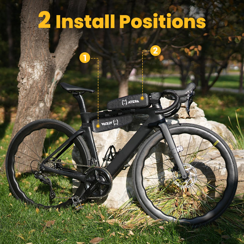 Cargue la imagen en el visor de la galería, Bolsa para cuadro de bicicleta ATEPA de 2 l Bolsas de ciclismo