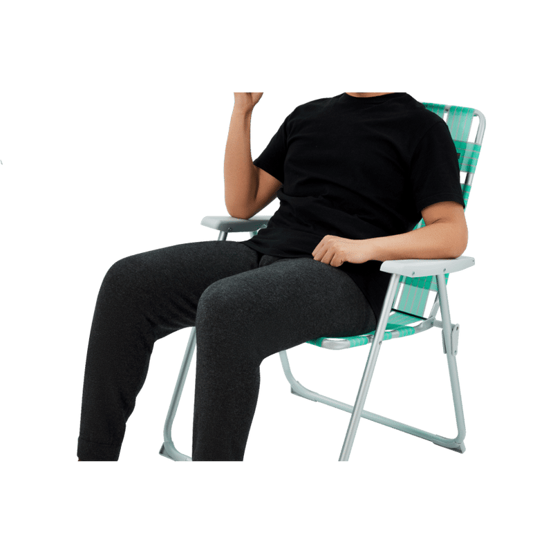 Cargue la imagen en el visor de la galería, WEJOY South Molle Plus Beach Chair green 2 PACK