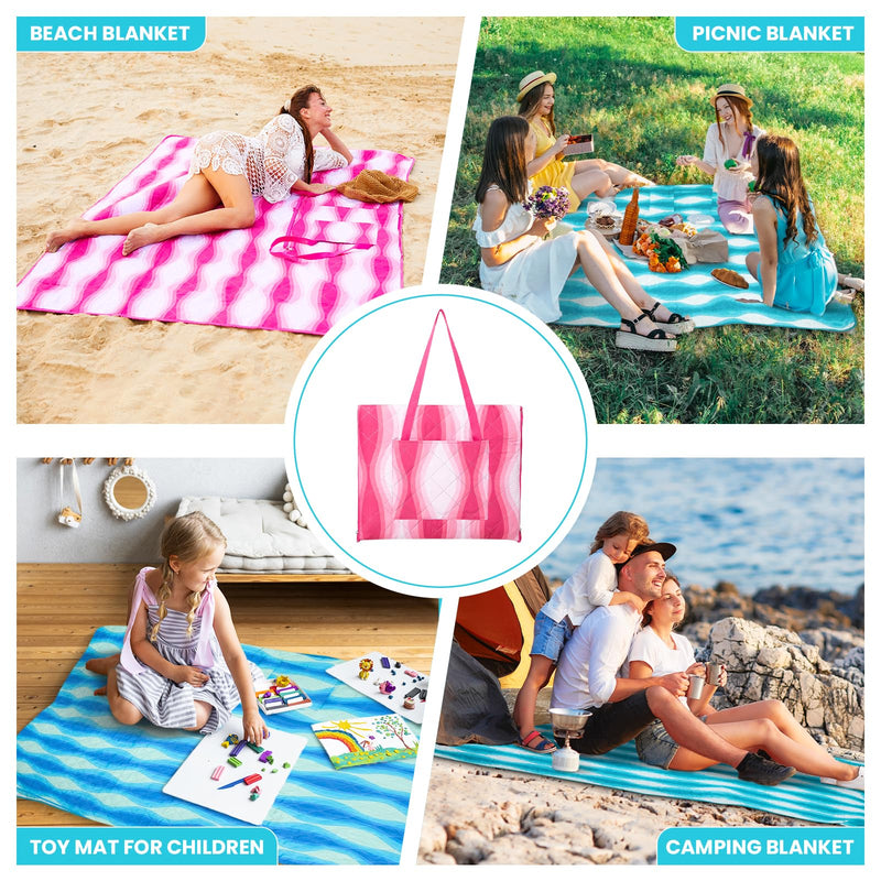 Load image into Gallery viewer, WEJOY Waterproof Picnic Blanket – Sandproof Beach Mat Breathable