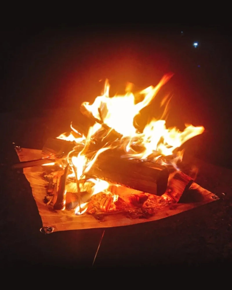 Load image into Gallery viewer, KingCamp Fire Stand Stainless Steel Bonfire Rack