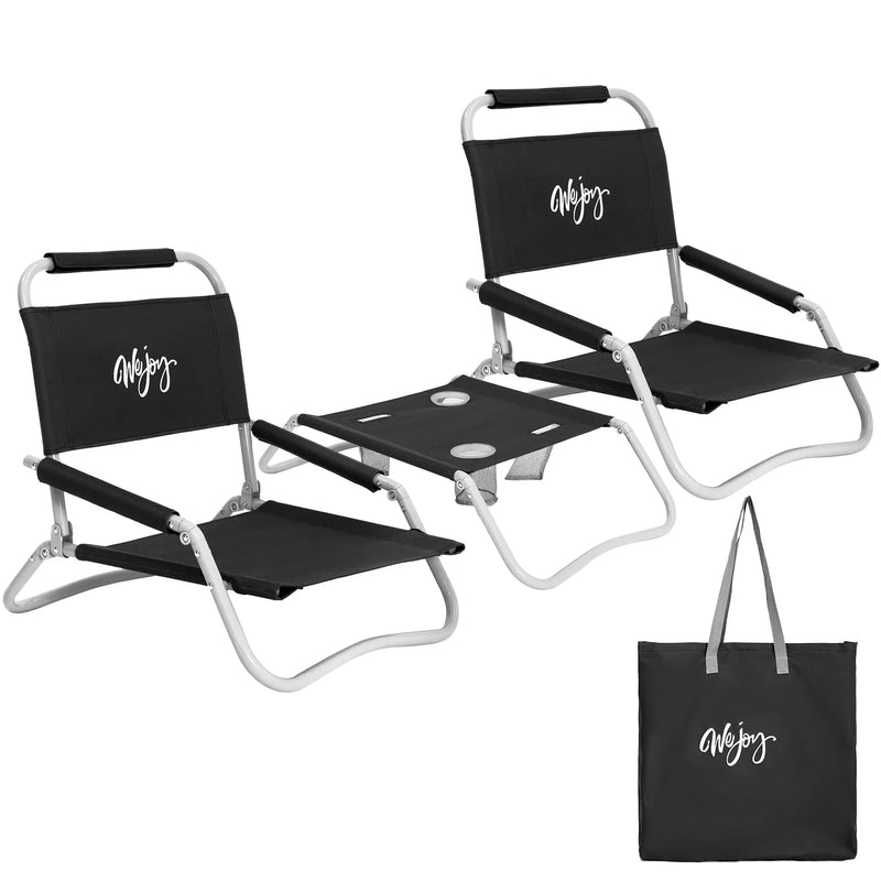 Load image into Gallery viewer, WEJOY Fully Folding Table and Chair Set