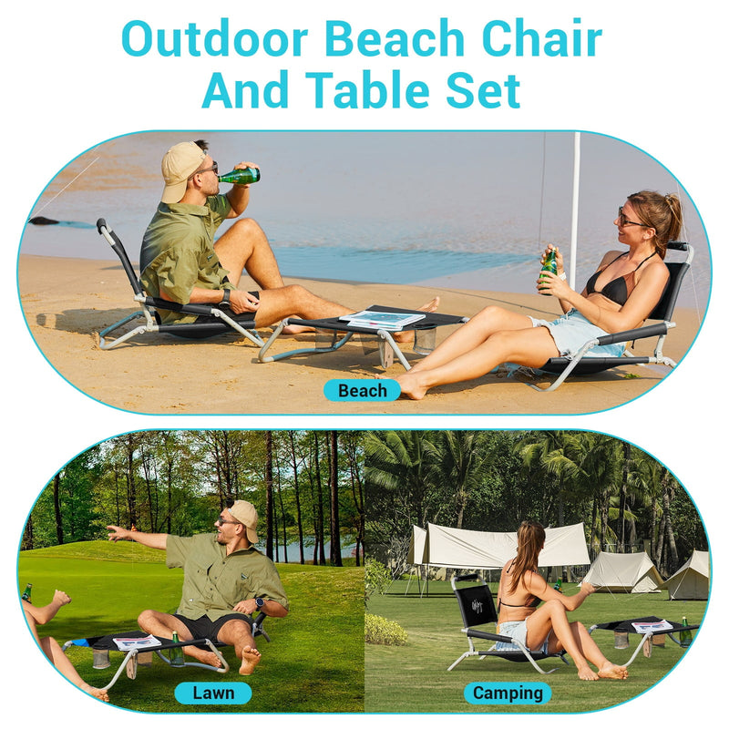 Load image into Gallery viewer, WEJOY Fully Folding Table and Chair Set