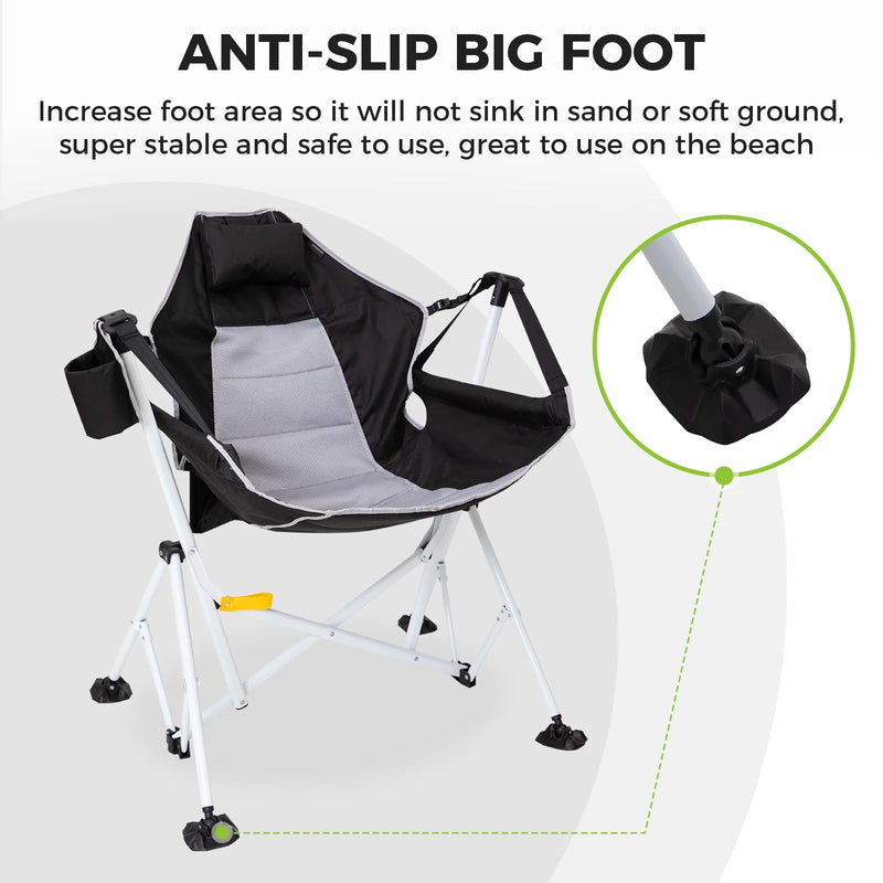 Load image into Gallery viewer, FUNDANGO Swing Lounger Chair