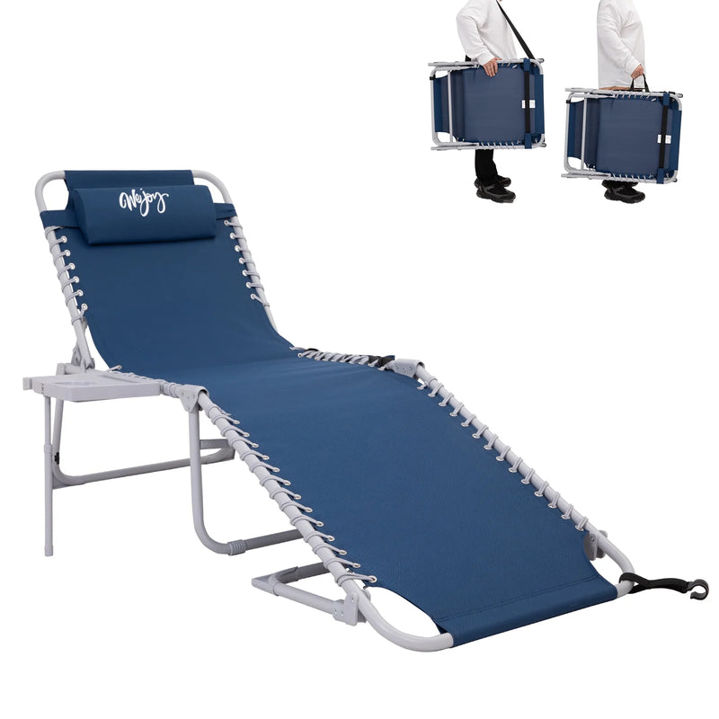 Load image into Gallery viewer, WEJOY Classic Lounge Chair Plus Beach Chair