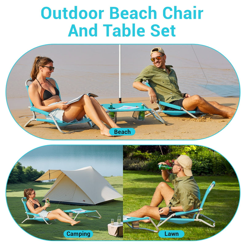 Load image into Gallery viewer, WEJOY Fully Folding Table and Chair Set