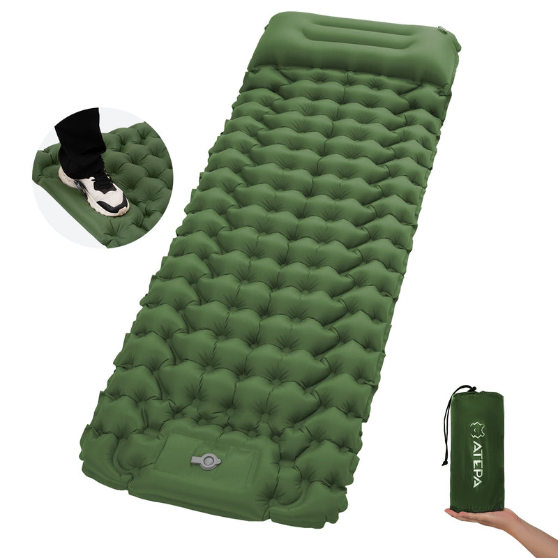 Load image into Gallery viewer, ATEPA DELUXE 7 Single Air Pad Camping Mattress