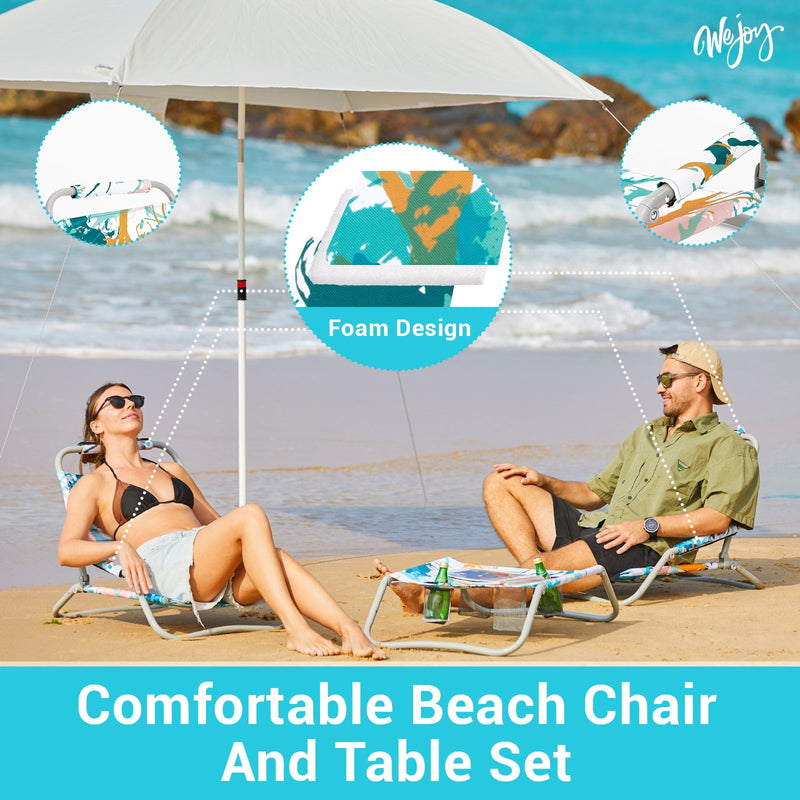 Load image into Gallery viewer, WEJOY Fully Folding Table and Chair Set
