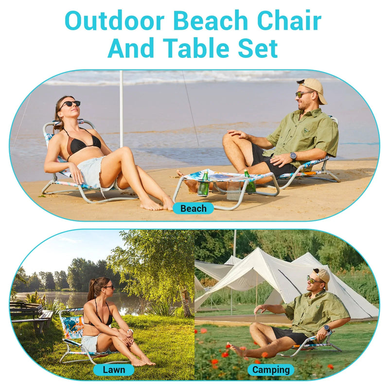 Load image into Gallery viewer, WEJOY Fully Folding Table and Chair Set