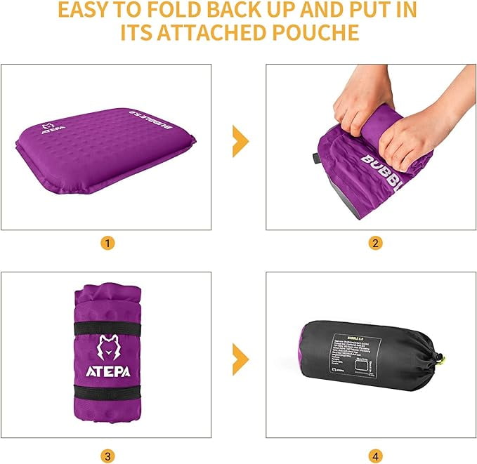 Cargue la imagen en el visor de la galería, ATEPA BUBBLE 5.0 Trail Seat Inflatable Seat Cushion BRoadout