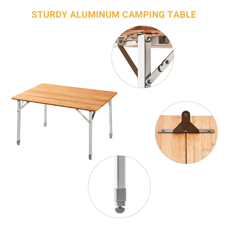 Load image into Gallery viewer, ATEPA Bamboo Table 8060 Coffee Table Picnic Table