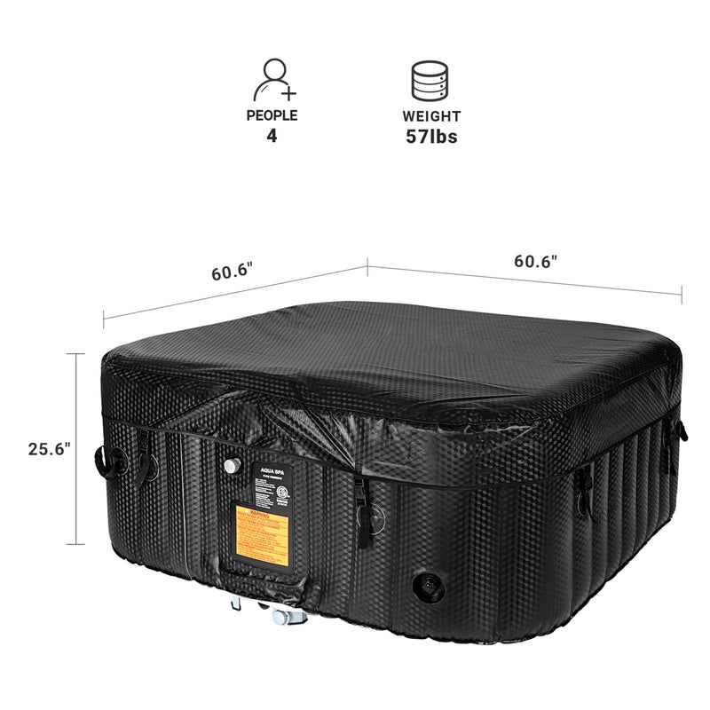 Load image into Gallery viewer, WEJOY Portable Hot Tub with 130 Bubble Jets