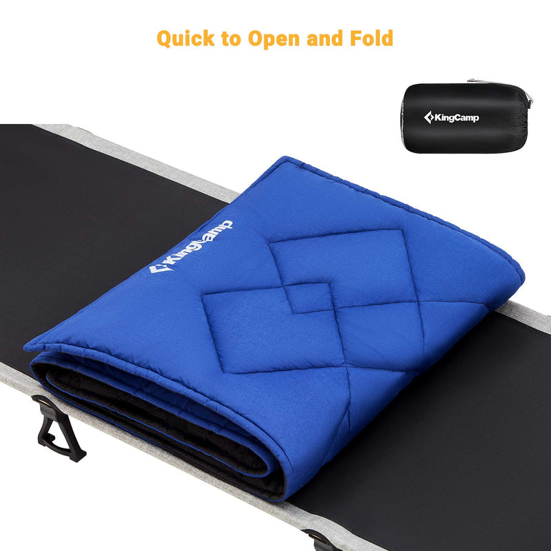 Load image into Gallery viewer, KingCamp Padded Mat Camp Pad Quick to Open and Fold