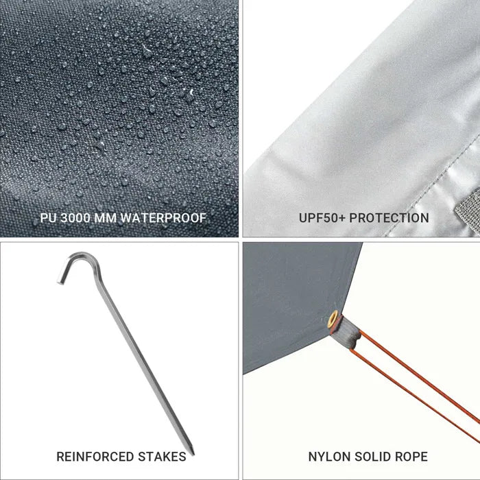 Load image into Gallery viewer, KingCamp Rimini Camping Tarp