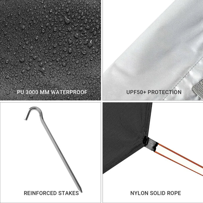 Load image into Gallery viewer, KingCamp Rimini Camping Tarp