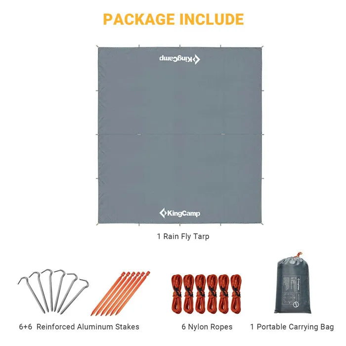 Load image into Gallery viewer, KingCamp Rimini Camping Tarp