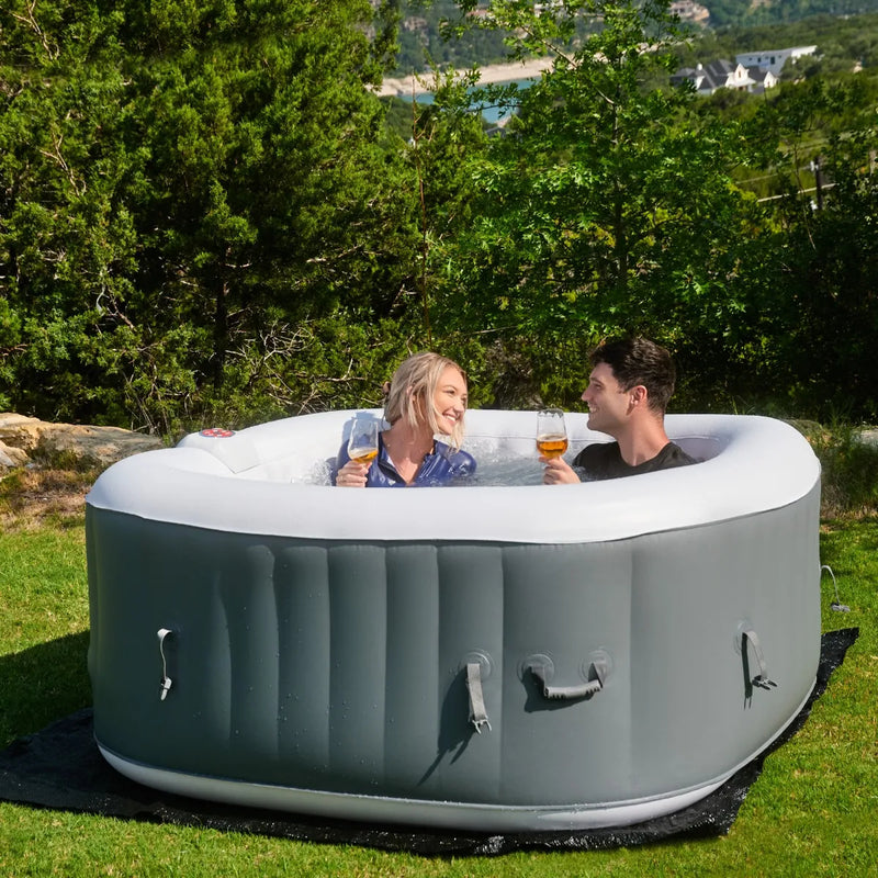 Load image into Gallery viewer, WEJOY Portable Hot Tub with 130 Bubble Jets
