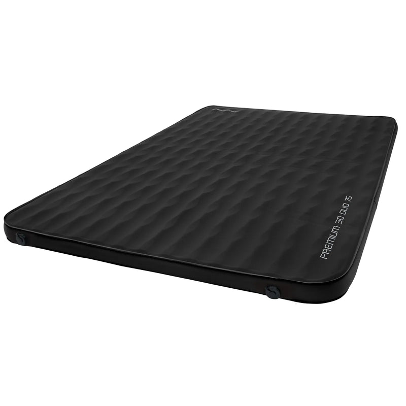 Load image into Gallery viewer, KingCamp Roll Up Camping Foam Pad Double Self-inflateble Pad Black R Value 6.1