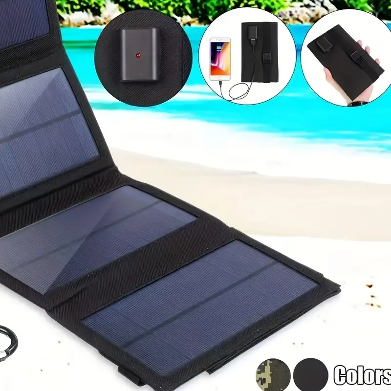 Load image into Gallery viewer, KinWild Foldable Solar Panel Charger