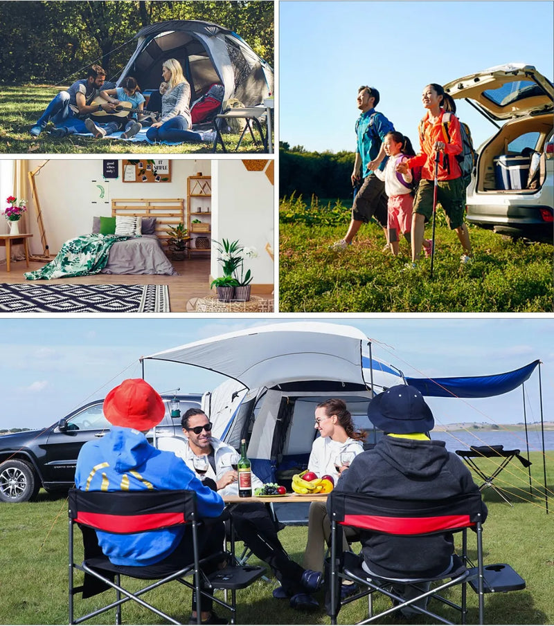 Laden Sie das Bild in Galerie -Viewer, KingCamp 4-Folding Bamboo Table