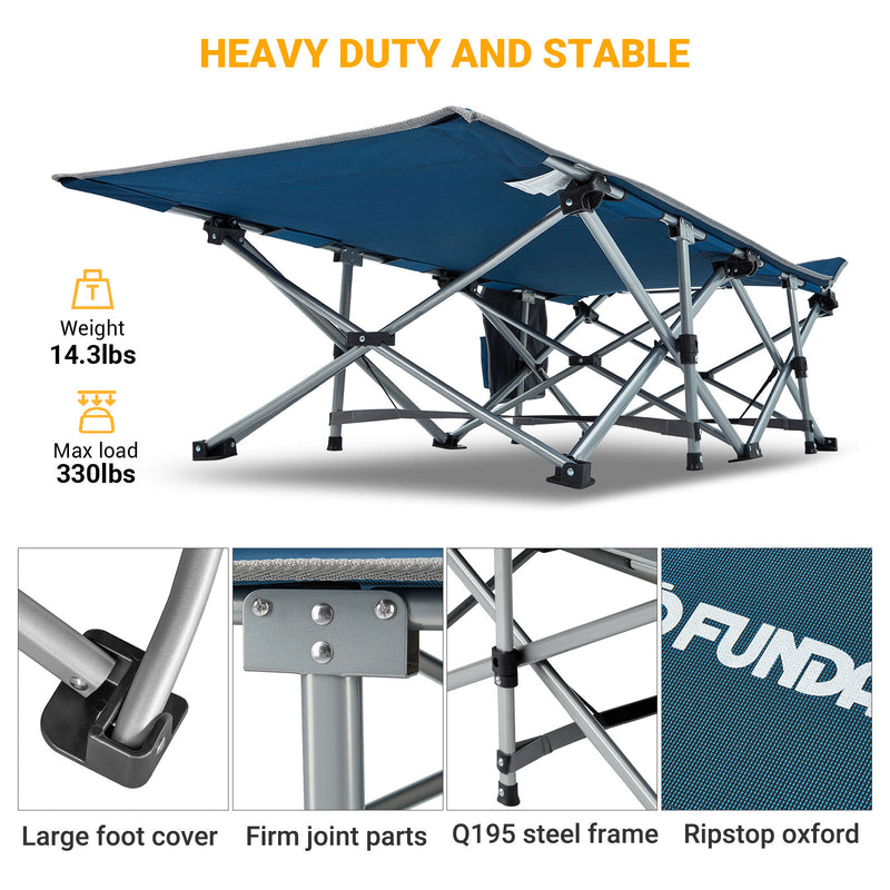 Cargue la imagen en el visor de la galería, Cuna plegable FUNDANGO