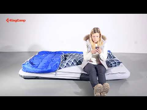 Load image into Gallery viewer, KingCamp AIRBED Double Sleeping Bag 250D