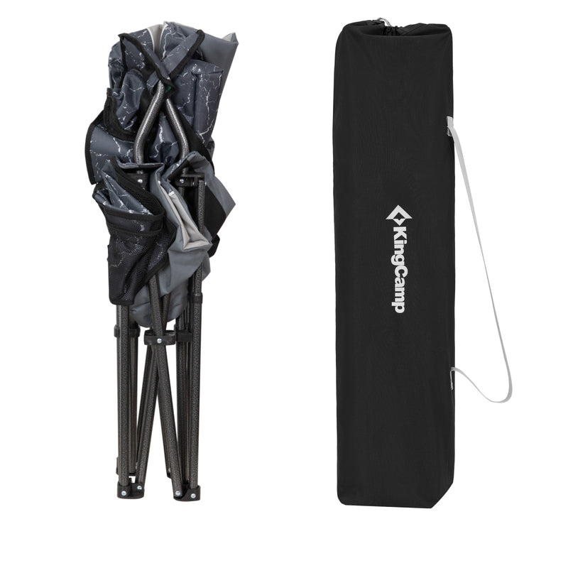 Load image into Gallery viewer, KingCamp JUNIPER C10 Oversized Folding Chair with Adjustable Lumbar Support