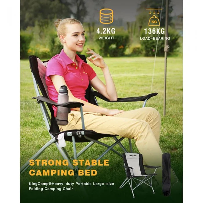 Load image into Gallery viewer, KingCamp Camping Folding Chair Camping Armchair