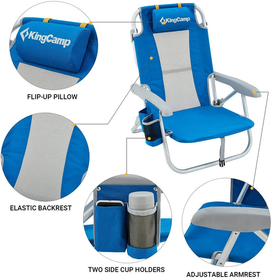 KingCamp LILAC SET Lightweight Beach Armchair Set