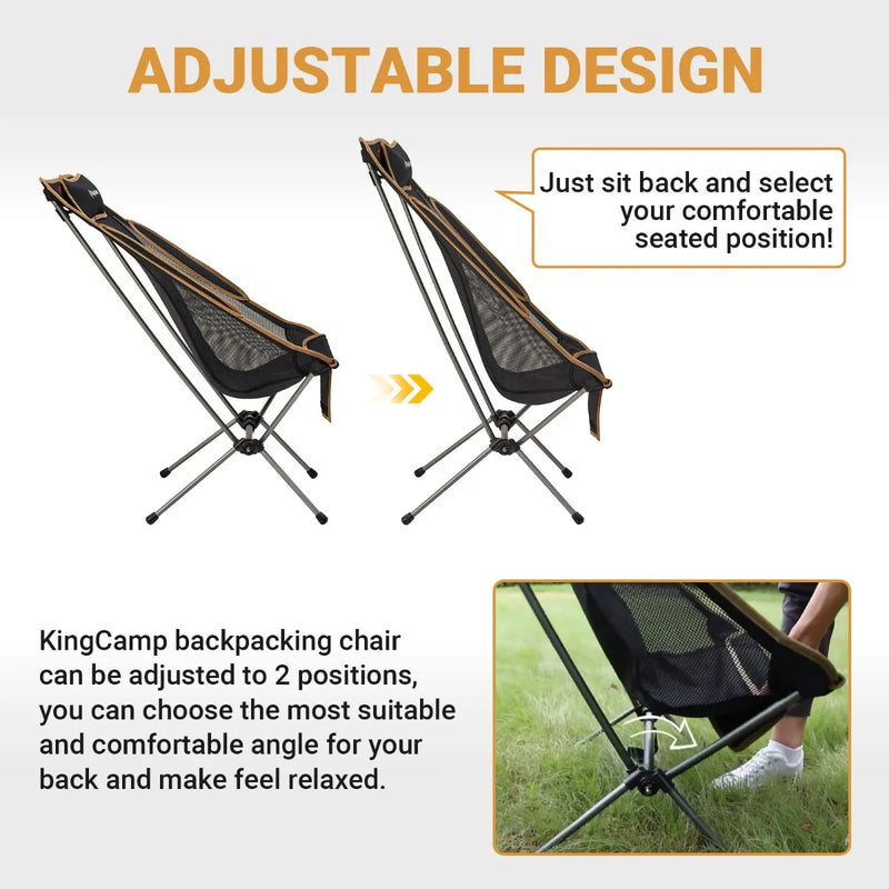 Load image into Gallery viewer, KingCamp Ultralight 2-Steps Chair