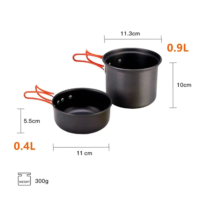 Cargue la imagen en el visor de la galería, BULIN Camping Cookware C7N