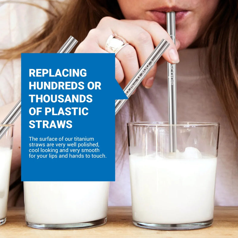 Load image into Gallery viewer, Cook'n'Escape Titanium Straws