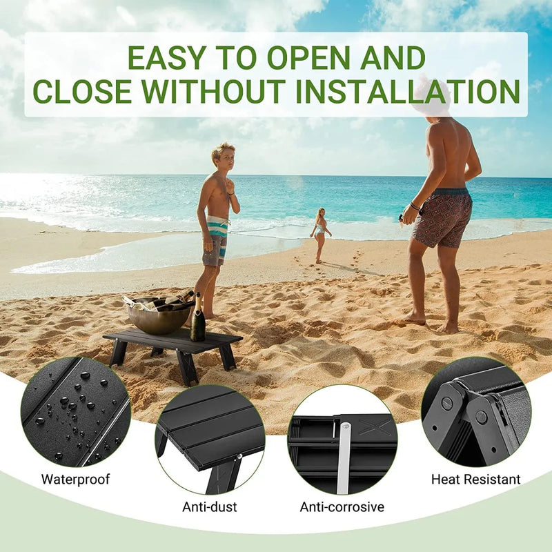Load image into Gallery viewer, ATEPA Mini Alunium Table S Ultra-Lightweight Camping Table