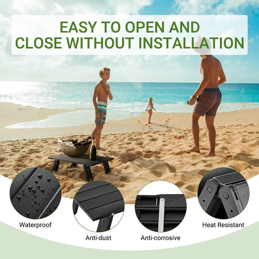 ATEPA Mini Alunium Table S Ultra-Lightweight Camping Table