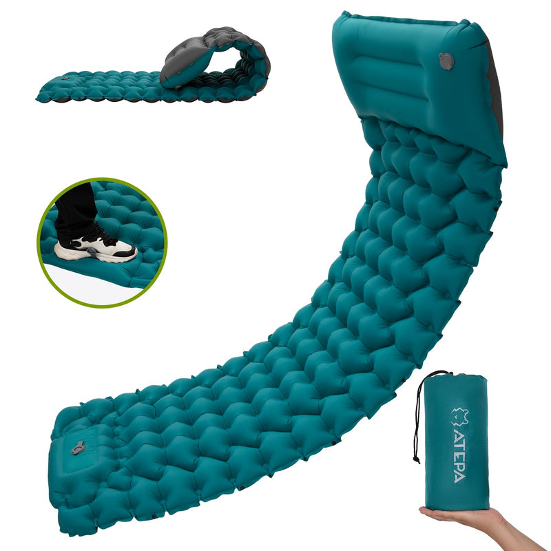 Load image into Gallery viewer, ATEPA DELUXE 7 Single Air Pad Camping Mattress