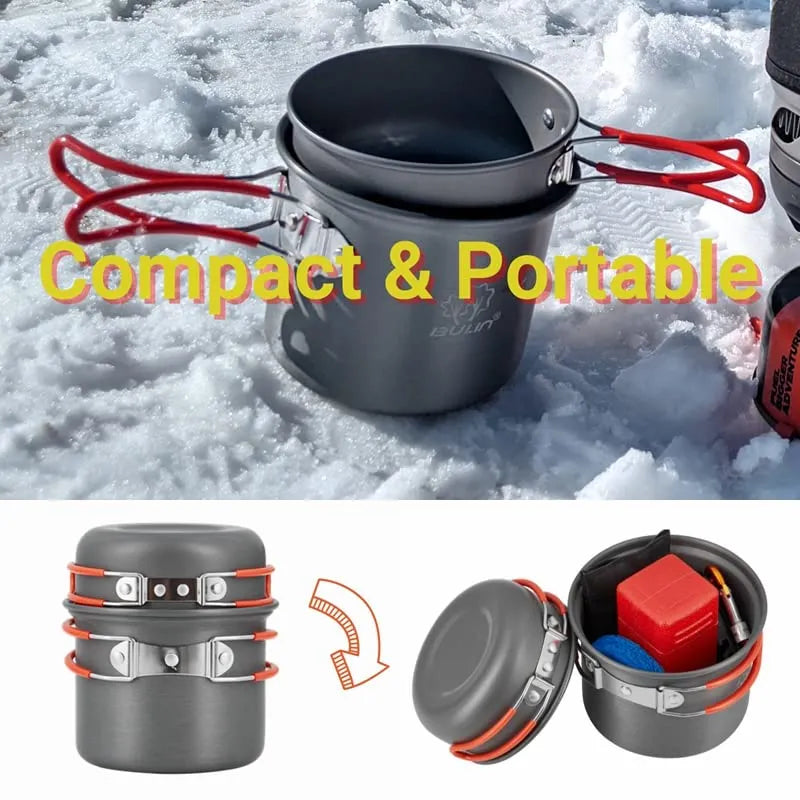 Cargue la imagen en el visor de la galería, BULIN Camping Cookware C7N
