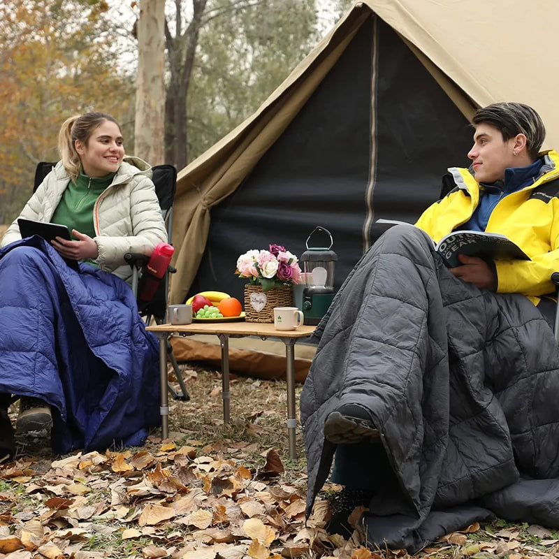 Load image into Gallery viewer, KingCamp BAMBOO 6040 4-folded Bamboo Coffee Table