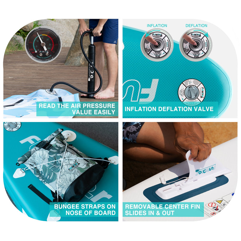 Load image into Gallery viewer, FunWater Inflatable Ultra-Light 10'SUP Paddle Boards