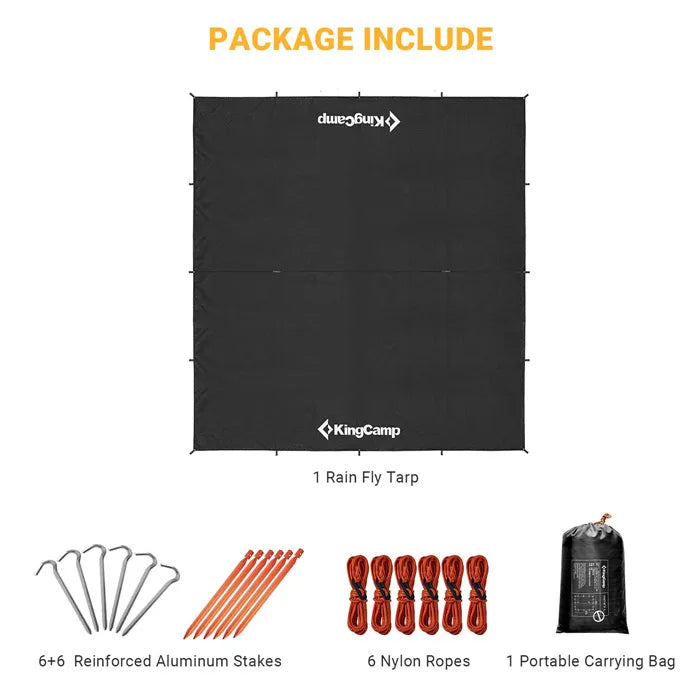 Load image into Gallery viewer, KingCamp Rimini Camping Tarp