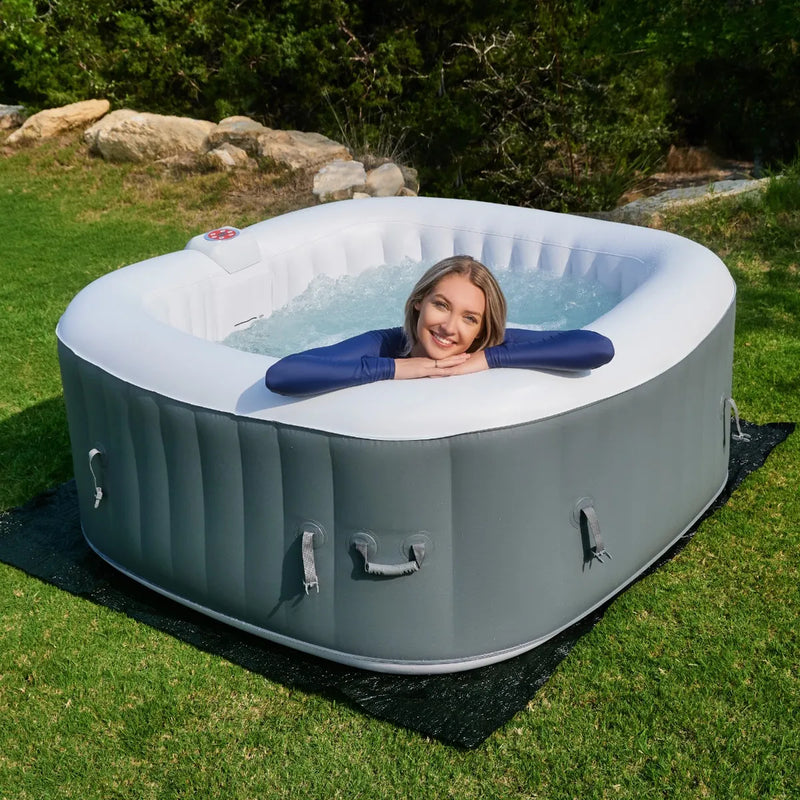 Load image into Gallery viewer, WEJOY Portable Hot Tub with 130 Bubble Jets